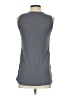Gold Hawk 100% Viscose Silver Sleeveless Top Size S - photo 2