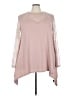 Torrid Pink Long Sleeve Top Size 3X Plus (3) - photo 1