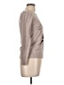 Yuna Graphic Tan Pullover Sweater Size L - photo 4