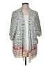 Ms. Bella D 100% Rayon Ivory Kimono Size M - photo 1