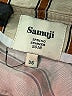 Samuji Stripes Brown Short Sleeve Blouse Size EU 36 / US 6 - photo 7