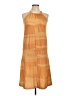 PrAna Orange Casual Dress Size L - photo 1
