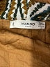 Mango 100% Polyester Print Brown Coat Size XS - photo 6