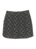 Croft & Barrow 100% Cotton Tweed Black Skort Size S - photo 2