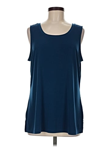 Susan Graver Sleeveless T-Shirt (view 1)