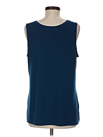 Susan Graver Sleeveless T-Shirt (view 2)