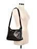 Perlina 100% Leather Solid Blue Brown Leather Shoulder Bag One size - photo 2