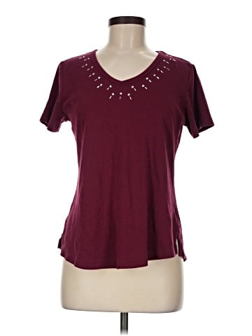 Karen Scott Short Sleeve Top (view 1)