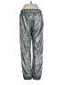 David Lerner 100% Polyester Metallic Silver Sweatpants Size S - photo 2