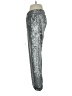 David Lerner 100% Polyester Metallic Silver Sweatpants Size S - photo 5