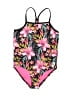 Hurley Tropical Pink One Piece Swimsuit Size 4 - 6 - photo 1