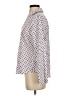 Chico's 100% Cotton Polka Dots Ivory Long Sleeve Blouse Size Sm (0) - photo 5