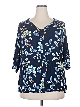 Croft & Barrow 3/4 Sleeve Blouse