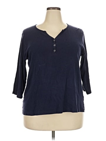 Croft & Barrow 3/4 Sleeve T-Shirt (view 1)