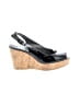 Stuart Weitzman Black Wedges Size 7 - photo 1