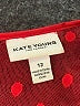 Kate Young for Target 100% Polyester Red Cocktail Dress Size 12 - photo 7