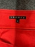 Theory Solid Red Casual Skirt Size 4 - photo 4