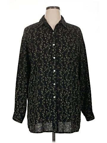 Liz Claiborne Collection Long Sleeve Blouse (view 1)