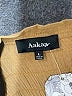 AaKaa 100% Cotton Solid Tan Jumpsuit Size L - photo 4