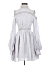 Acler 100% Polyester Gray Casual Dress Size 2 - photo 1