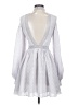 Acler 100% Polyester Gray Casual Dress Size 2 - photo 2