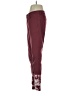 Baccini Floral Burgundy Jeans Size 4 - photo 5