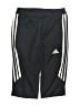 Adidas 100% Polyester Black Track Pants Size 11 - 12 - photo 1