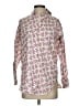 J.Crew 100% Cotton Floral Pink Long Sleeve Button-Down Shirt Size 00 - photo 1