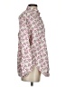 J.Crew 100% Cotton Floral Pink Long Sleeve Button-Down Shirt Size 00 - photo 4