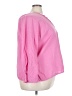 Mossimo 100% Cotton Pink Long Sleeve Blouse Size 3X (estimated) - photo 4