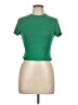 Shein Green Short Sleeve Turtleneck Size L - photo 1