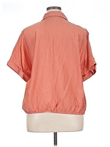 Adrianna Papell Short Sleeve Blouse (view 2)