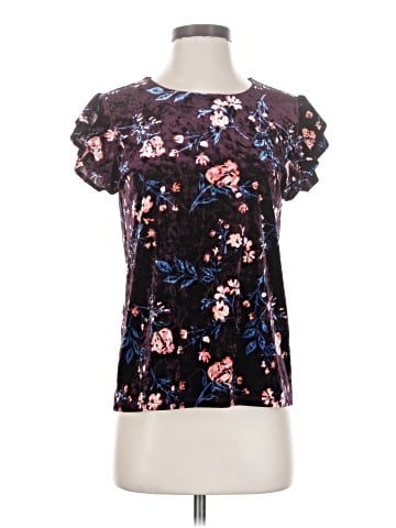 a.n.a. A New Approach Short Sleeve Blouse (view 1)