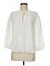 Splendid 100% Cotton Ivory 3/4 Sleeve Blouse Size M - photo 1