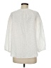 Splendid 100% Cotton Ivory 3/4 Sleeve Blouse Size M - photo 2