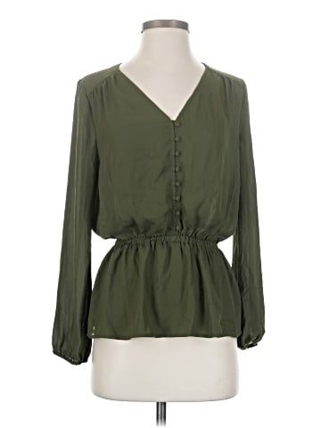 a.n.a. A New Approach 3/4 Sleeve Blouse (view 1)