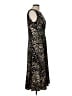 Perceptions Animal Print Black Cocktail Dress Size 12 - photo 4