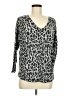 Unbranded Animal Print Gray Pullover Sweater Size M - photo 1