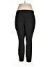 Evri Solid Black Active Pants Size 1X - photo 1