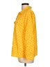NY Collection Polka Dots Yellow Long Sleeve Blouse Size L - photo 5