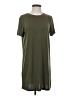 Forever 21 Solid Green Casual Dress Size XS - photo 1