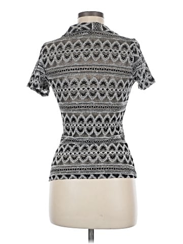 Charlotte Russe Short Sleeve Blouse (view 2)