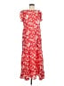 Assorted Brands 100% Polyester Red Casual Dress Size M - photo 1