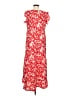 Assorted Brands 100% Polyester Red Casual Dress Size M - photo 2