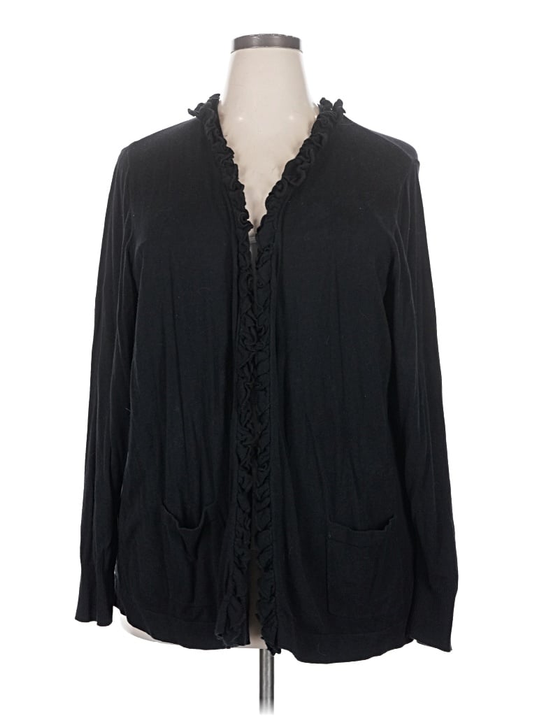 Pre-owned Apt. 9 Kimono In Black