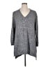 PURE HANDKNIT 100% Cotton Gray Pullover Sweater Size XL - photo 1