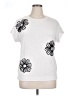 Truself Floral White Short Sleeve T-Shirt Size XL - photo 1