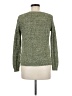 Faded Glory Tweed Green Pullover Sweater Size 4 - photo 2