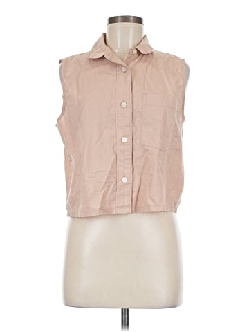 Everlane Sleeveless Button-Down Shirt (view 1)