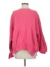 Free People Solid Pink Pullover Sweater Size S - photo 1
